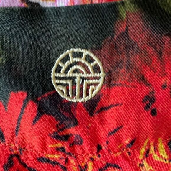 Louis Feraud Paris XL Floral Button Down - Picture 4 of 8